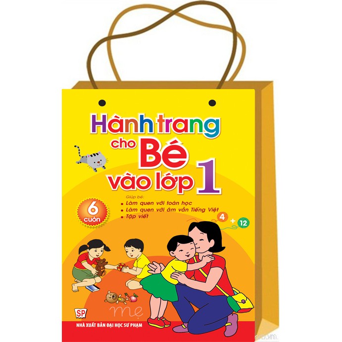 Sách - Combo Hành Trang Cho Bé Vào Lớp 1 (Túi 6 Cuốn)