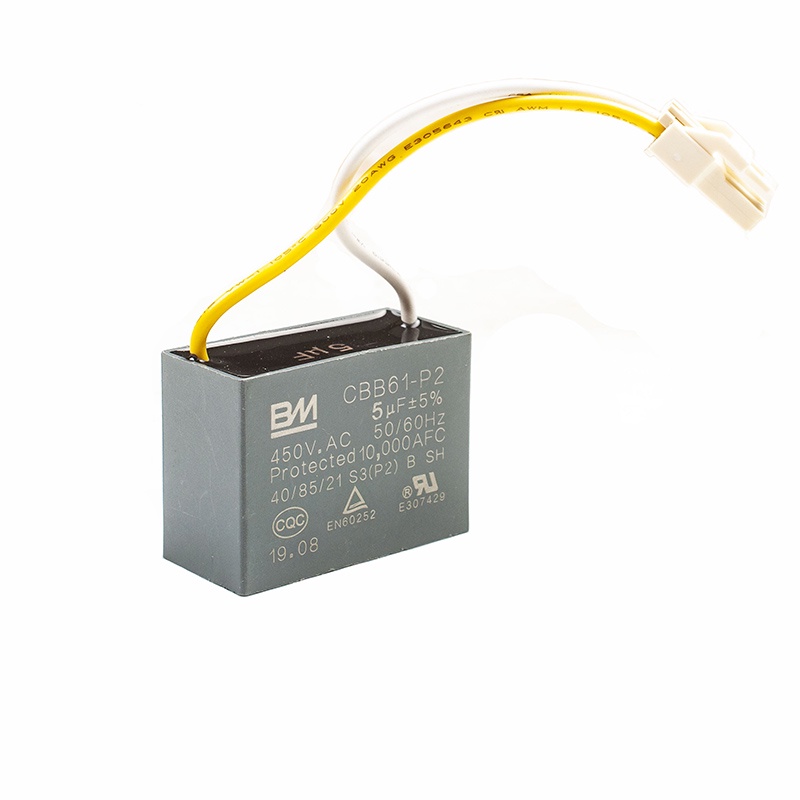 Quạt Tản Nhiệt Động Cơ Điện Tử 250V 400V 450V 500V 0.6uf 0.75uf 1uf 1.2uf 1.5uf 1.8uf 2uf 2.5uf 3uf 3.5uf 4uf 5uf 6uf 7uf 15uf 20uf CBB61-P2
