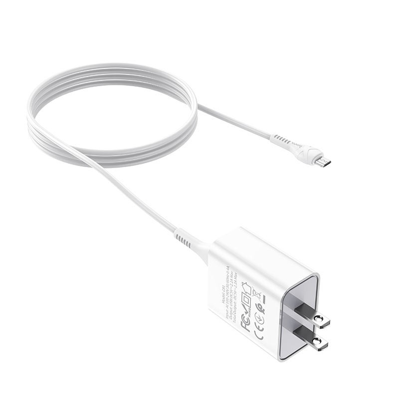 Bộ sạc chính hãng HOCO Asombroso C81 kèm cáp iPhone/ Micro USB/ Type C - BH 12 tháng