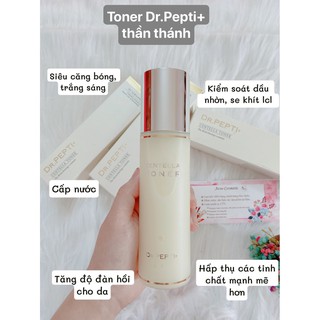 Nước hoa hồng Toner Dr.Pepti+