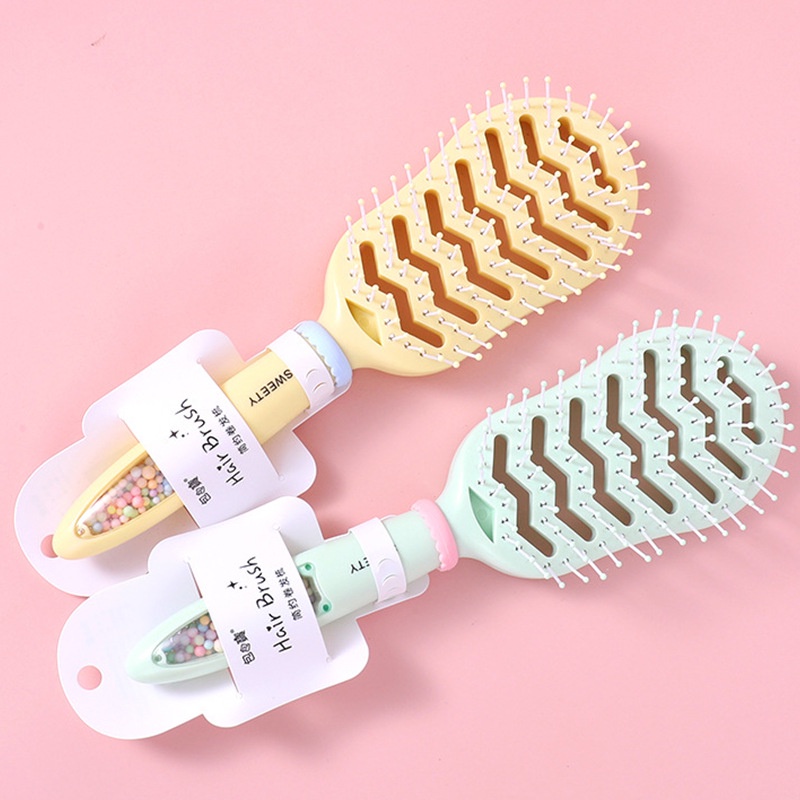 Lược chải tóc, gỡ rối Sweety màu pastel Mua Tất (muatatshop)