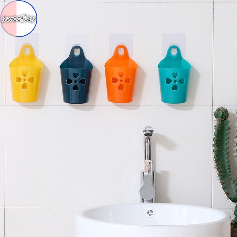 1 giỏ nhựa đựng đồ treo bồn rửa chén thoáng khí phong cách Bắc Âu