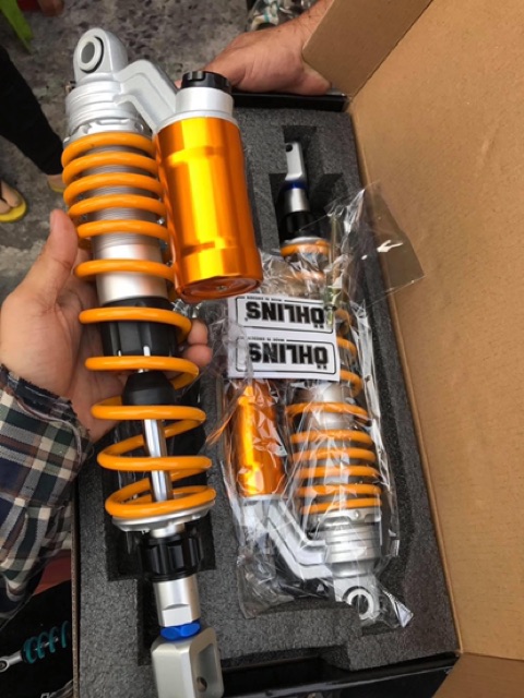 Phuộc Nitron &amp; Ohlins bình dầu dành cho SHVN