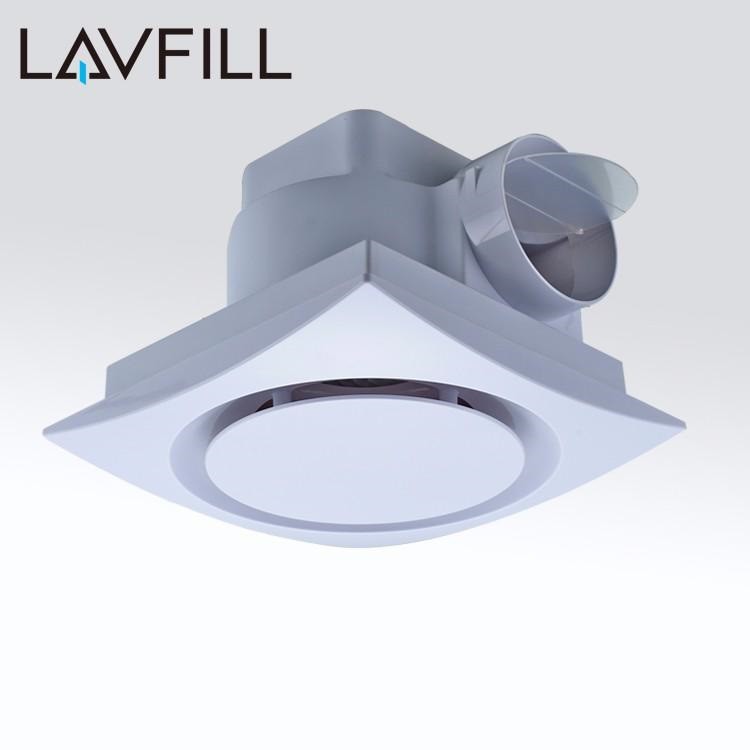 Quạt thông gió, quạt hút gió âm trần-ốp trần có đèn LED LAVFILL LFCV-12D-5 (bề mặt 250*250mm) 1 đánh giá