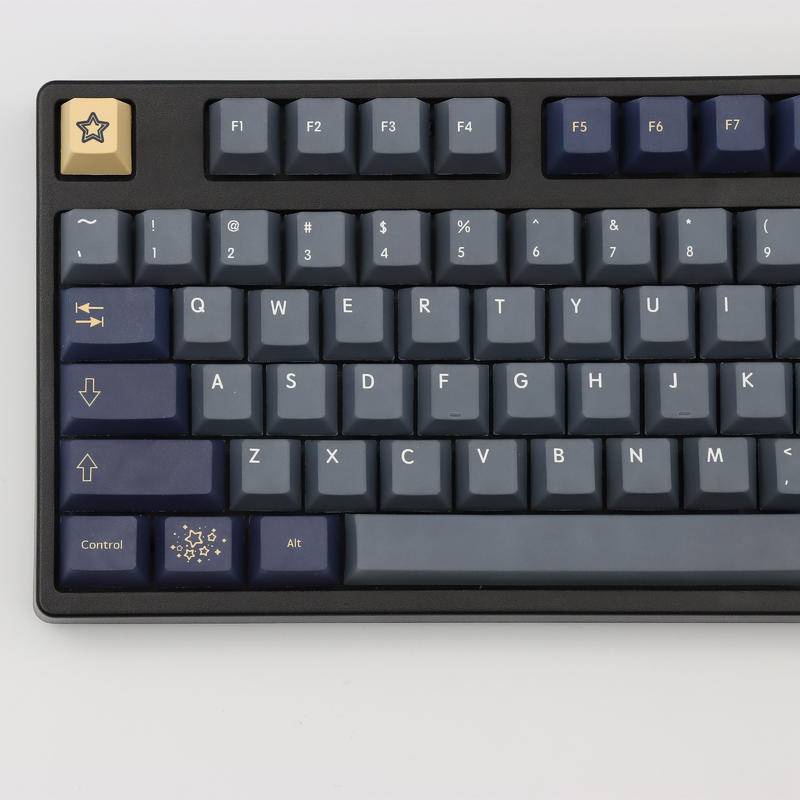 Stargaze Keycap Nắp Đậy Bàn Phím 133 Phím PBT 61 / 64 / 68 / 87 / 96 / 980 / 104 / 108