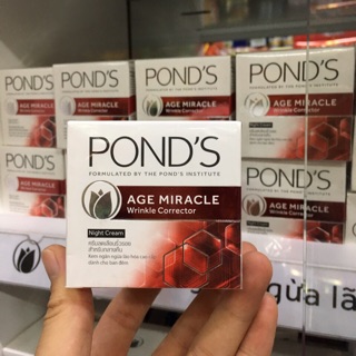 Kem dưỡng ngăn ngừa lão hoá cao cấp ban đêm Ponds Age Miracle 50g