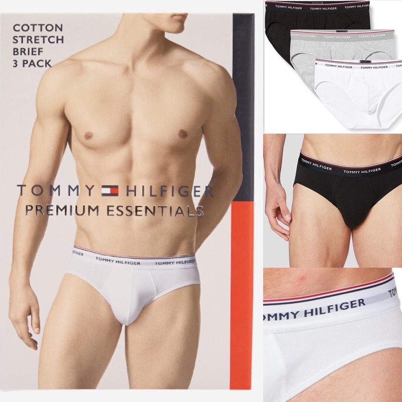 - Quần lót nam Tommy Bill Mỹ - TOMMY HILFIGER COTTON CLASSICS BRIEF 4PK / bán lẻ