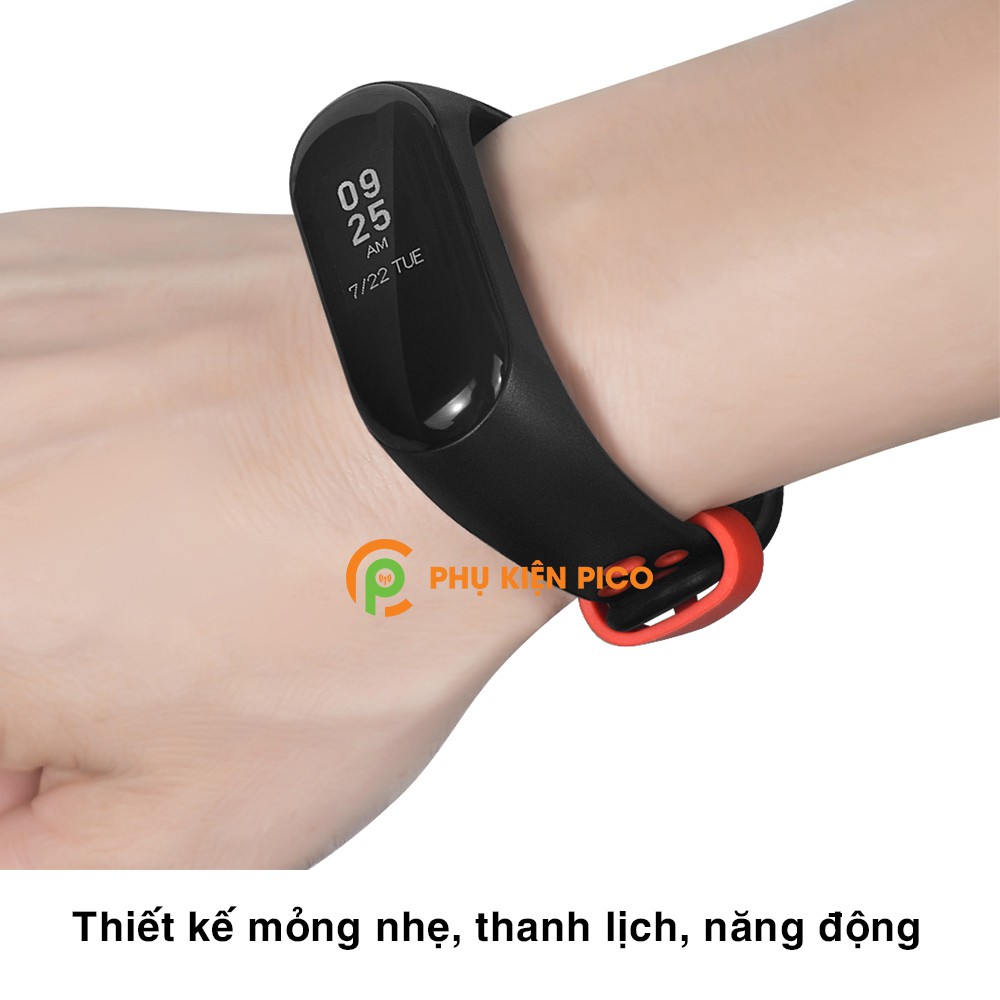 Dây đeo thay thế Mi Band 4 - Dây silicon vòng đeo tay Miband 4 chính hãng Xiaomi (Xiaomi Mi Band 4)