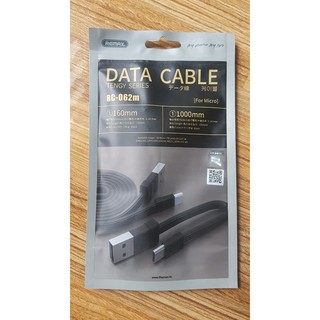DÂY SẠC MICRO USB REMAX. RC-062 CHO HĐH ANDROID