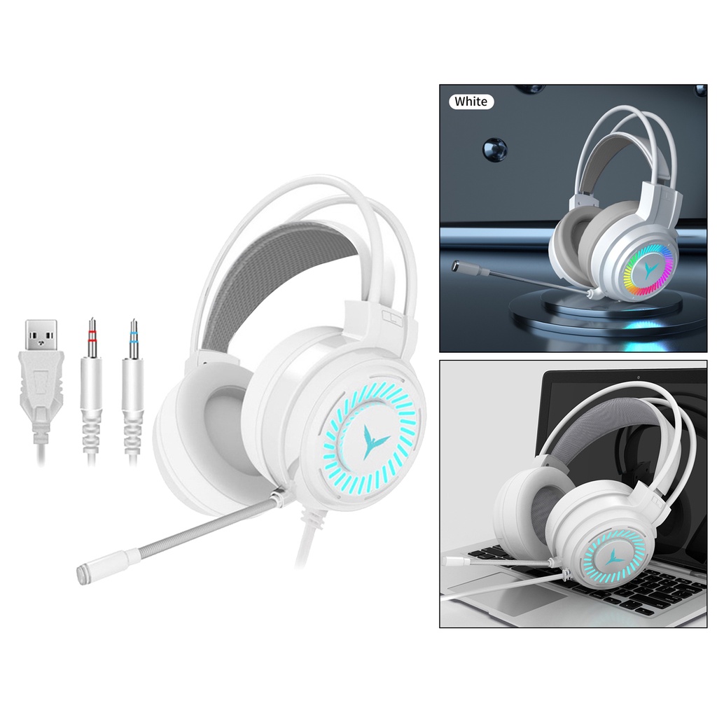 Tai Nghe Chơi Game Có Dây USB Kèm Micro Chuyên Nghiệp