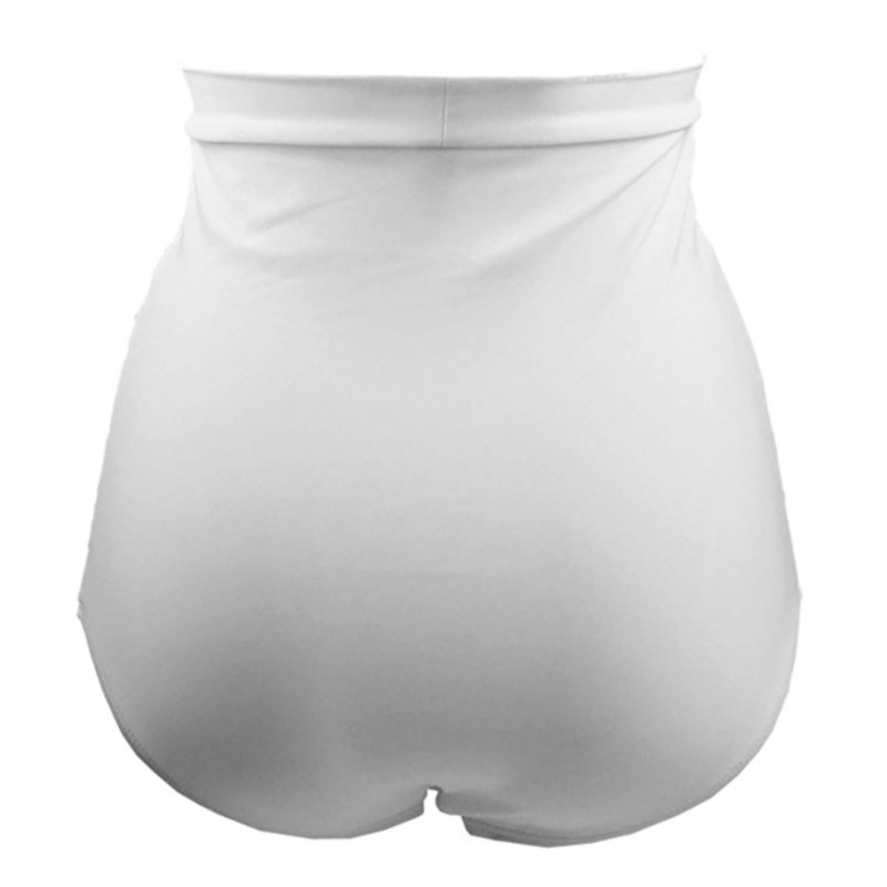 Quần bikini lưng cao màu trơn | BigBuy360 - bigbuy360.vn