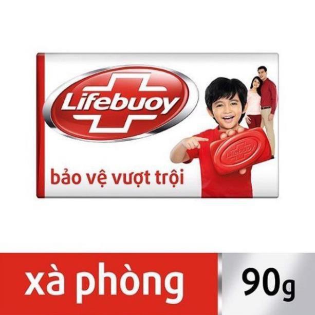 Xà Phòng Cục Lifebouy Chăm Sóc Da và Bảo Vệ Vượt Trội 10 90G