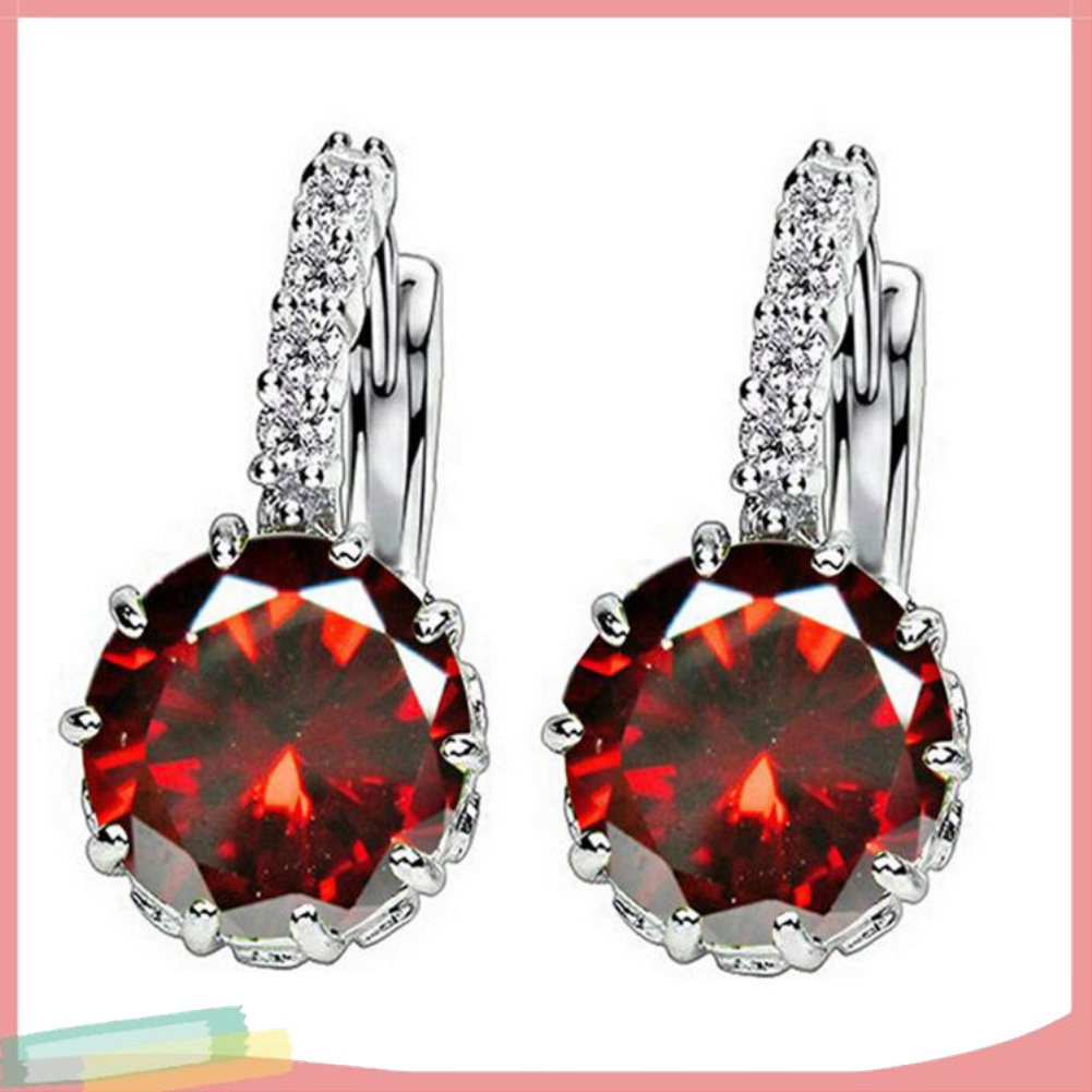 Đôi Khuyên Tai ĐíNh Zirconia LấP LáNh ThờI Trang Cho Nữ