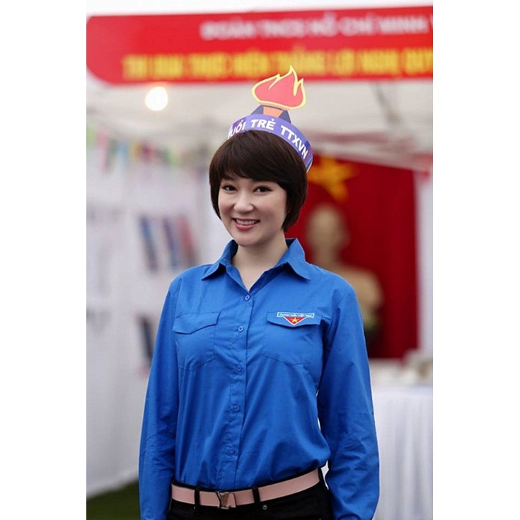 (ÁO ĐOÀN THANH NIÊN TÌNH NGUYỆN DÀI TAY NAM NỮ ) | BigBuy360 - bigbuy360.vn