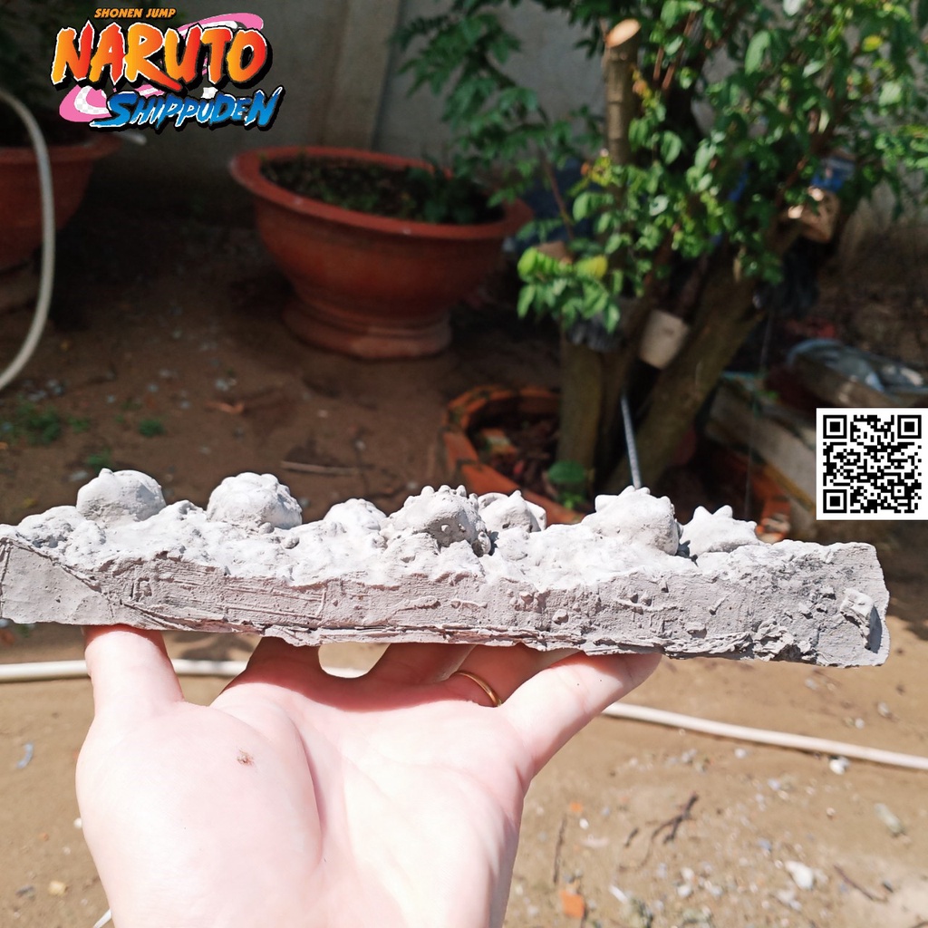 1604 Mô hình Naruto vách đá Hokage làng lá Đệ nhất Senju Hashirama Đệ nhị Senju Tobirama Đệ tam Sarutobi Hiruzen Đệ tứ N