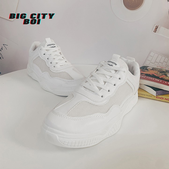 Giày Sneaker Nam Tăng Chiều Cao siêu hot Hot 2021 [ freship+full box] giày thể thao nam-Shop Big City Boi | BigBuy360 - bigbuy360.vn