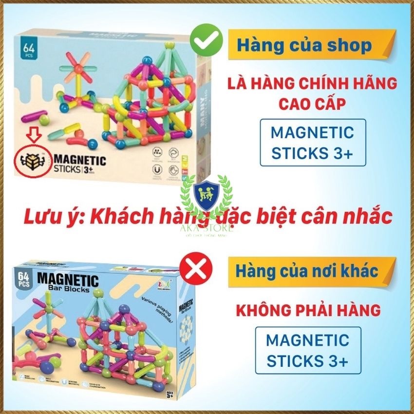 [CHỈ BÁN HÀNG LOẠI 1] Bộ đồ chơi xếp hình nam châm cho bé, nam châm xếp hình thông minh, chất liệu nhựa ABS cao cấp