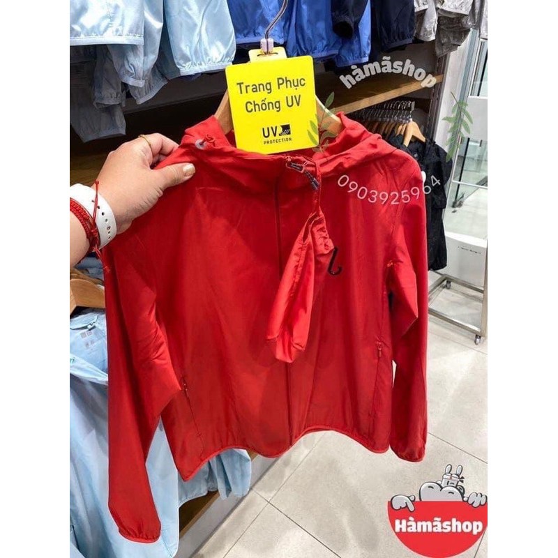 Áo khoác vải dù Nữ Uniqlo mới ( 1 số mất tag giá ) - chống tia UV [chuẩn xách tay các nước ] | BigBuy360 - bigbuy360.vn