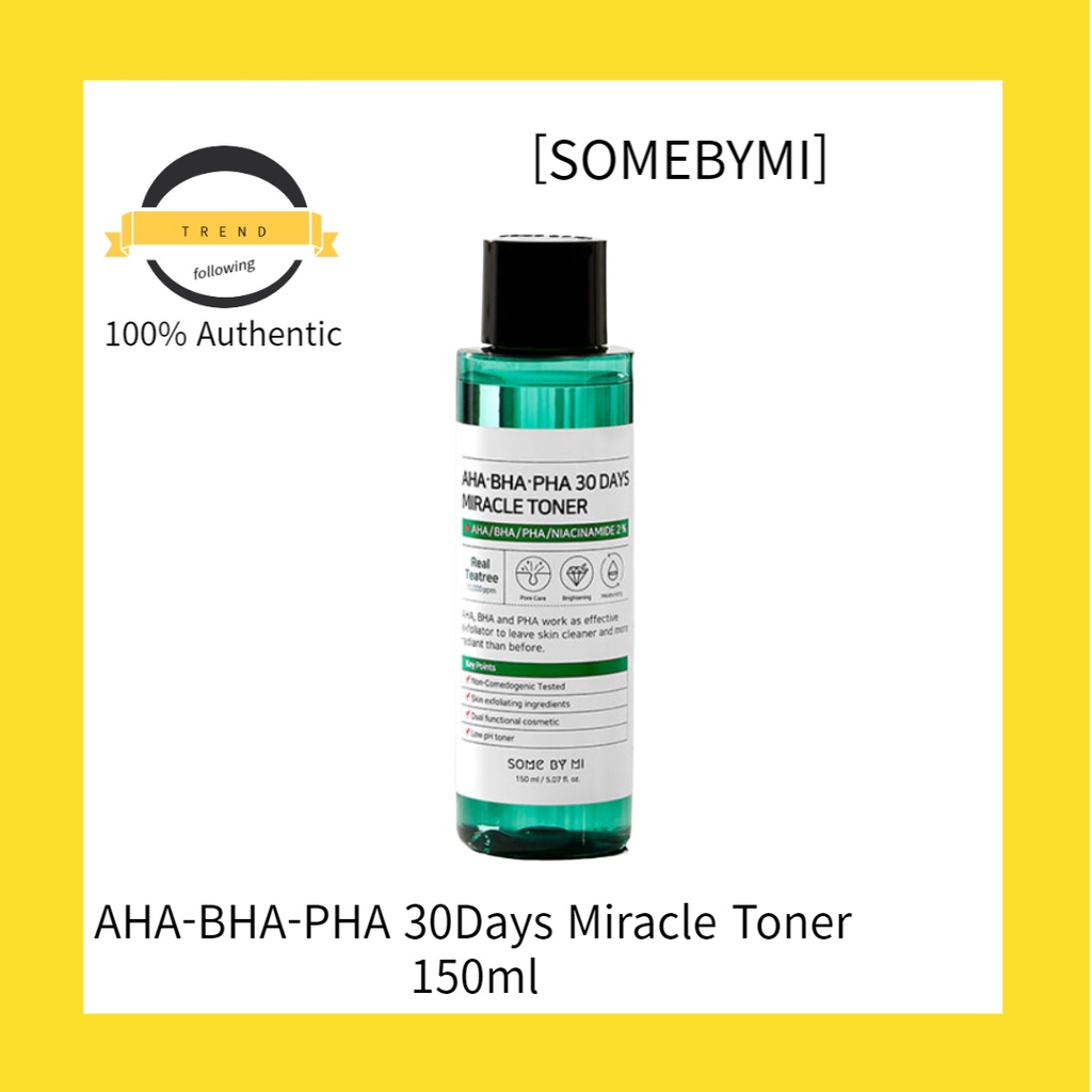 [Somebymi] AHA-BHA-PHA 30Days Miracle Toner 150ml