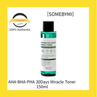 [Somebymi] AHA-BHA-PHA 30Days Miracle Toner 150ml