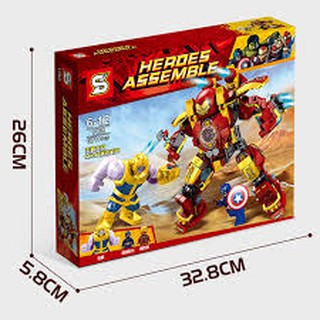 Lắp Ráp xếp hình SY1108 : Người Sắt