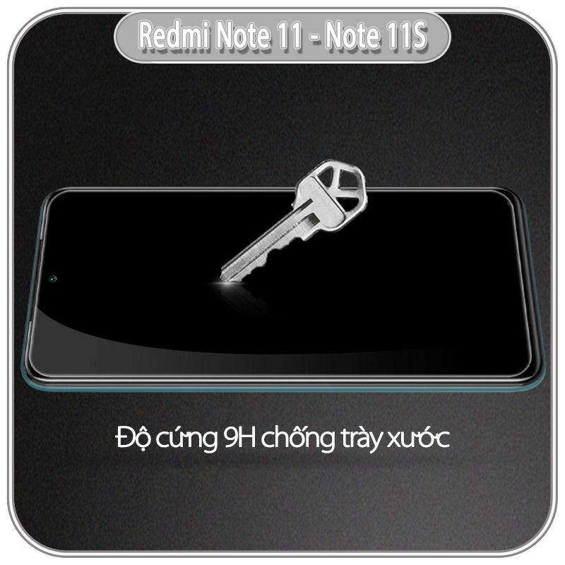 Kính cường lực Nillkin CP+ PRO cho Xiaomi Redmi Note 11 - Redmi Note 11S FULL viền đen - Hàng nhập khẩu