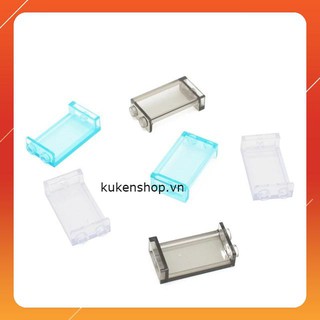 Đồ Chơi Lắp Ráp COMBO 6 Miếng Kính Trong Suốt 2x3 NO.222 - Phụ Kiện MOC Brick