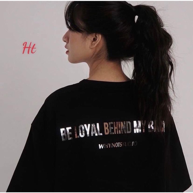 Áo ánh gương chữ BE HT12