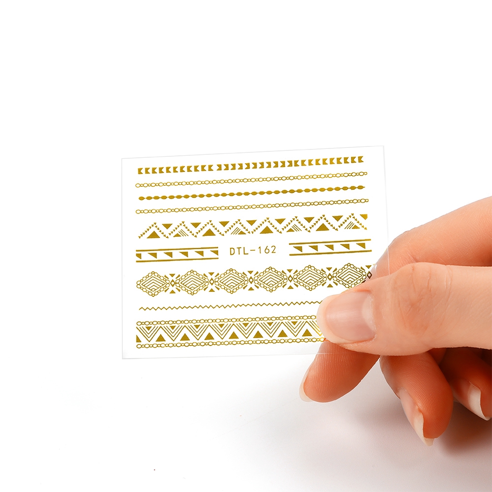 [Hàng mới về] Hình dán móng tay họa tiết bướm 3D phong cách nghệ thuật hợp thời trang