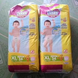 Bobby siêu thấm khô thoáng Tã Quần XL 12-17kg