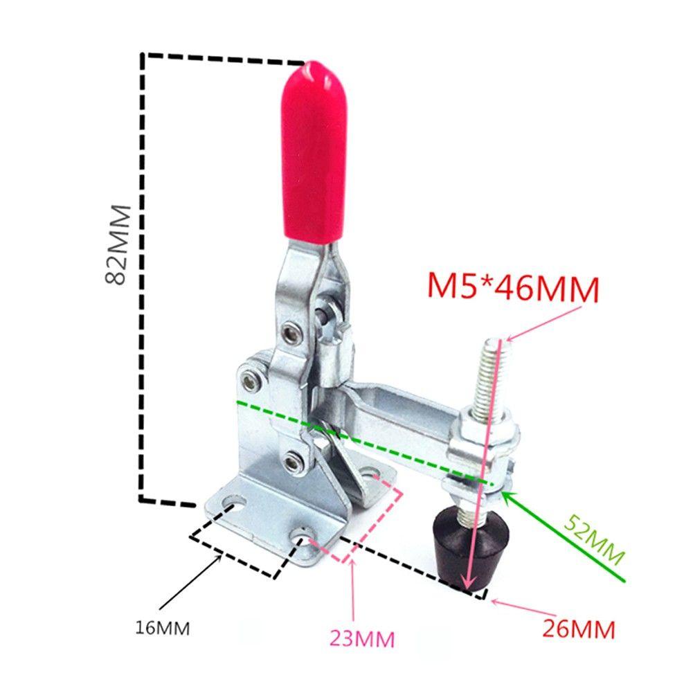 Set 1 4 Kẹp Chốt Đa Năng Tháo Gỡ Nhanh 110Lbs / 50kg