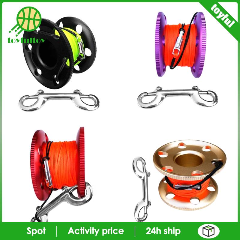 Ống cuộn dây câu cá bằng hợp kim nhôm 50m
 | BigBuy360 - bigbuy360.vn