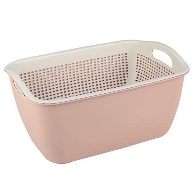 Rổ nhựa 2 lớp hình chữ Nhật,hình vuông cao cấp hàng xuất Nhật GDTH