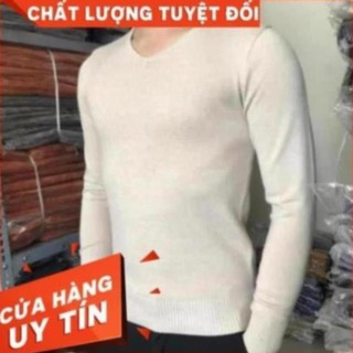 [HOT 2020]Áo len nam cổ tim sợi pha cotton - xuongaolen.com