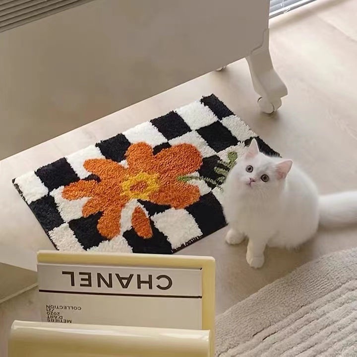 Thảm lót cửa chùi chân Chống Trượt Thấm Hút Tốt Cho Phòng Tắm