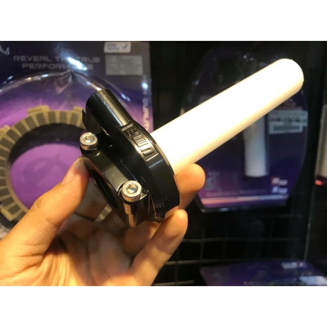 Bộ Cùm tăng ga Uma Racing Real gắn mọi loại xe chính hãng