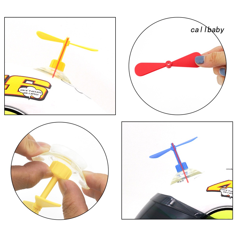 Cánh quạt gắn mũ bảo hiểm xe mô tô sáng tạo xinh xắn