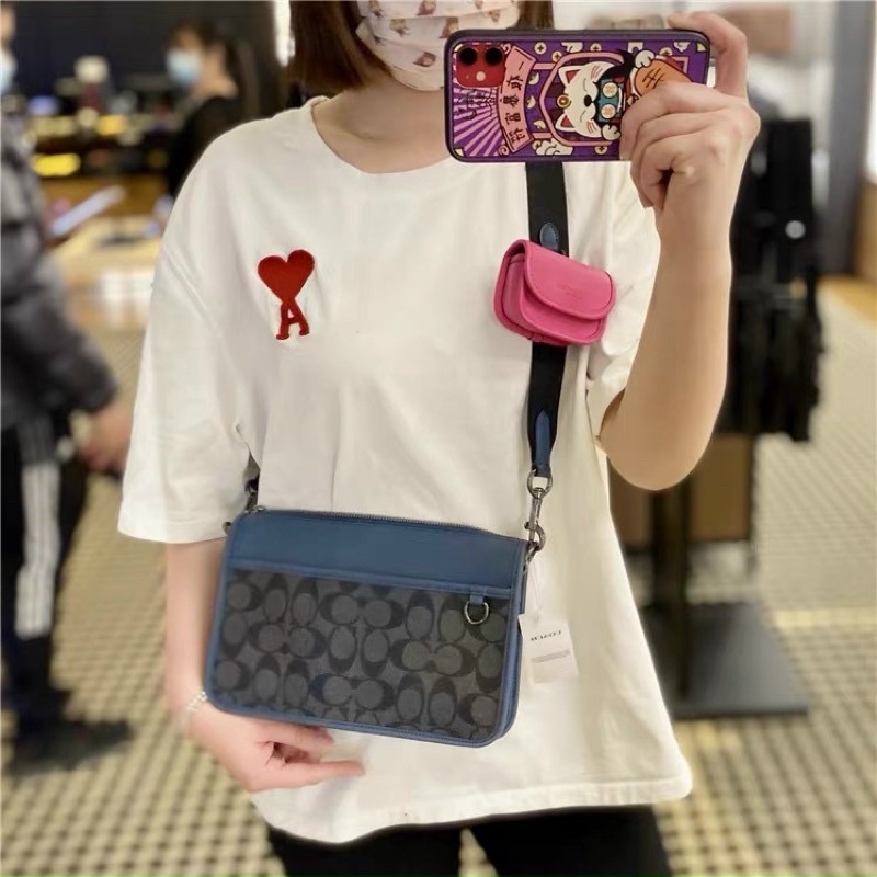 Túi đeo chéo Coach nam nữ sale