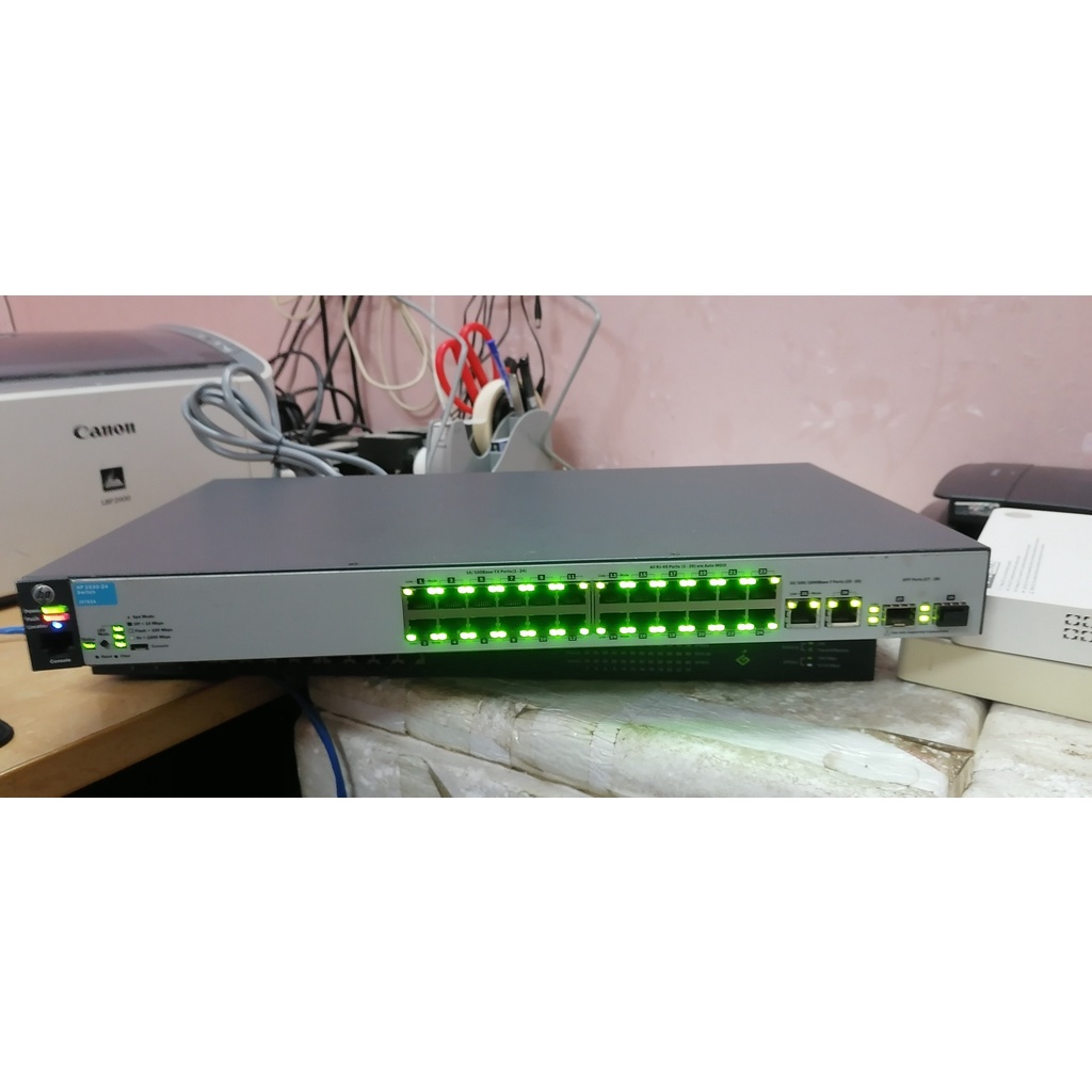 Switch HP Aruba 24 Port 253024 J9782A Hàng Chính Hãng (Cũ).