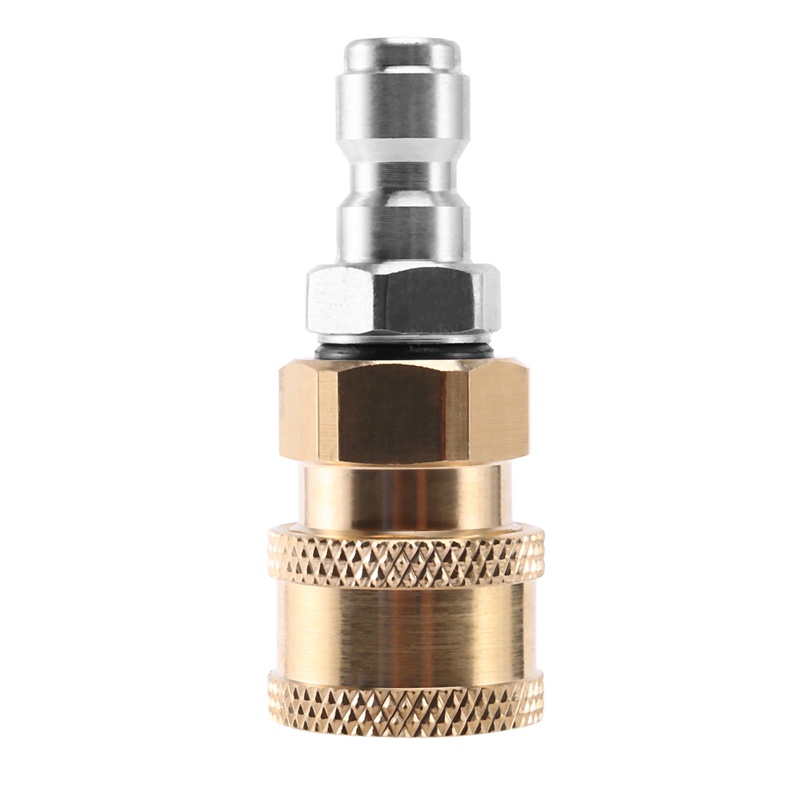 Bộ Đầu Nối Vòi Phun Nước Áp Suất 1 / 4 Inch Kèm 10 Vòng Đệm O-Ring.5000 Psi