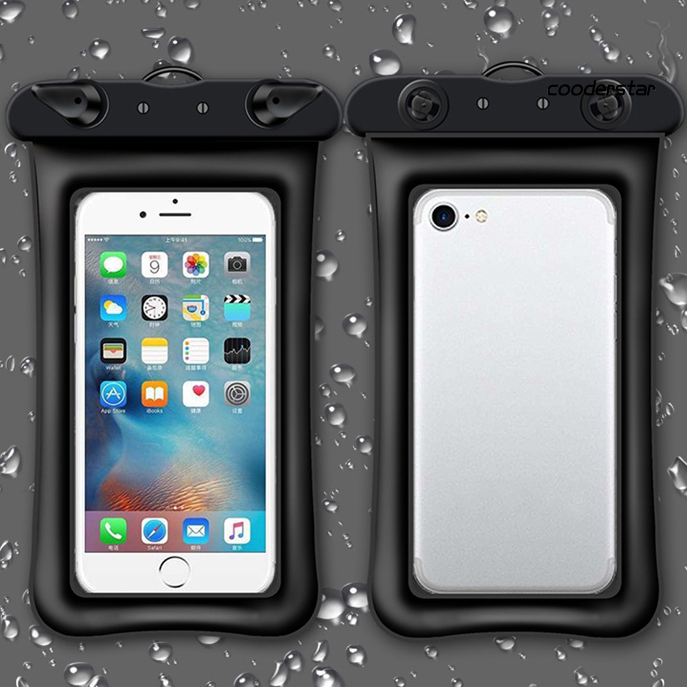 Túi đựng điện thoại chống nước trong suốt có thể chạm màn hình cảm ứng