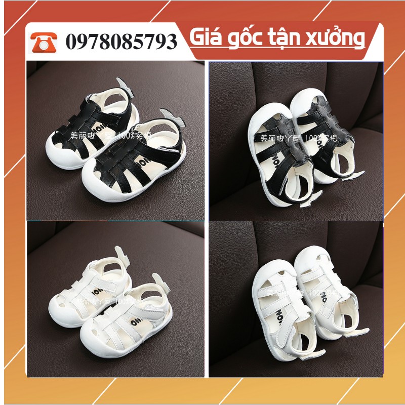 Dép sandal mũi chống vấp Siêu Đỉnh cho bé tập đi