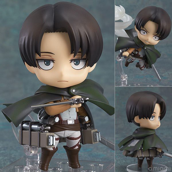 Mô hình Eren và Levi phiên bản dất sét - Attack on titan