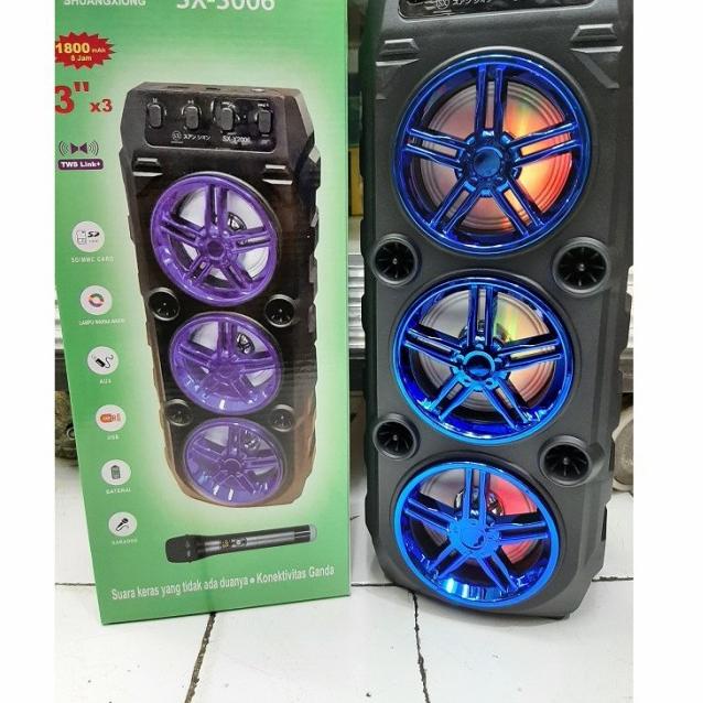 Loa Karaoke 3 Cấp Độ Sx-Y3006 Bonus