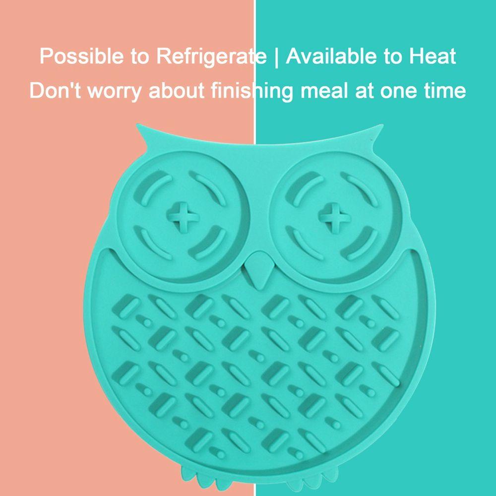 Giovanni Thảm Ăn Bằng Silicone Hình Cú Mèo Nhỏ Vừa Và Chậm Cho Thú Cưng