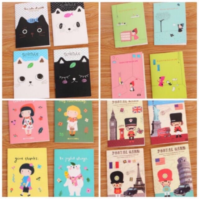 Combo 10 quyển sổ tay