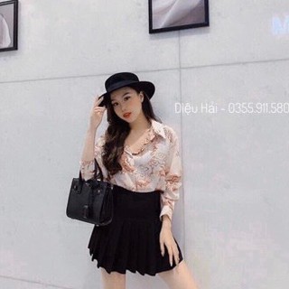Áo sơ mi loang cho nữ