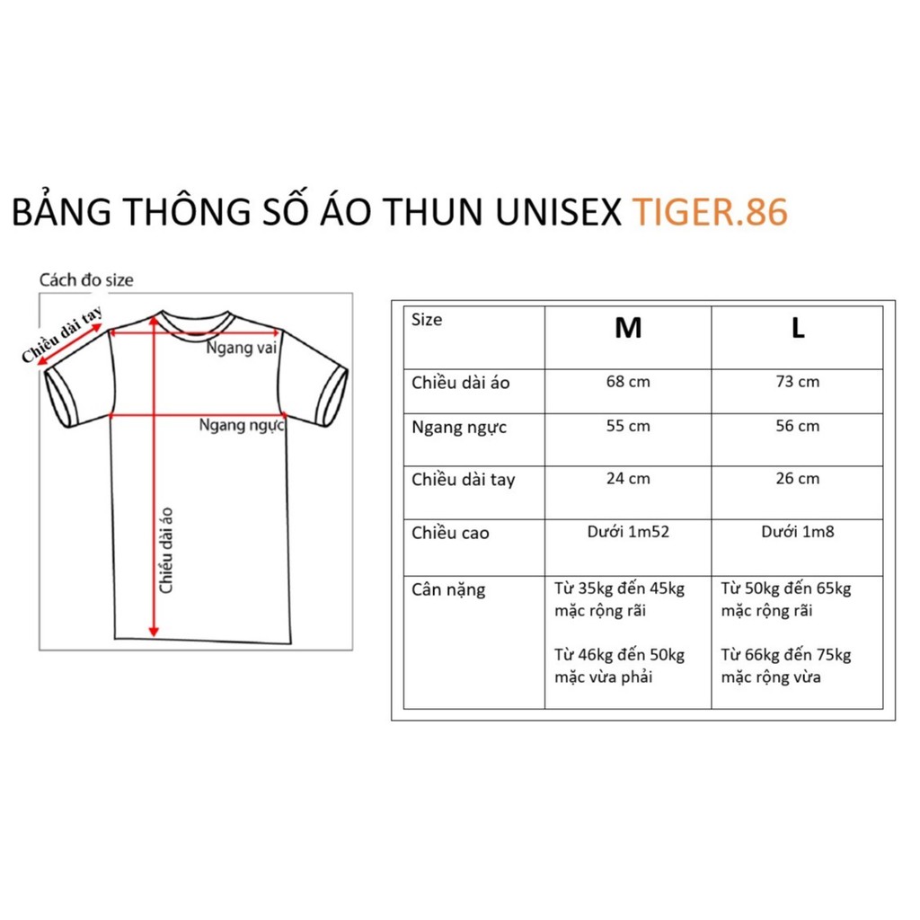 Áo thun tay lỡ form rộng unisex Tiger.86 AFR72