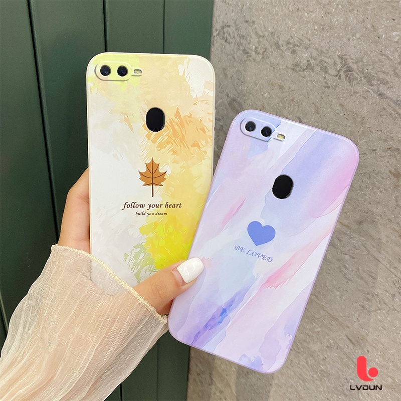 Ốp lưng oppo a5s a12 f9 cute cartoon case oppo a7 oppo f9 a12 a7 a5s soft silicone case