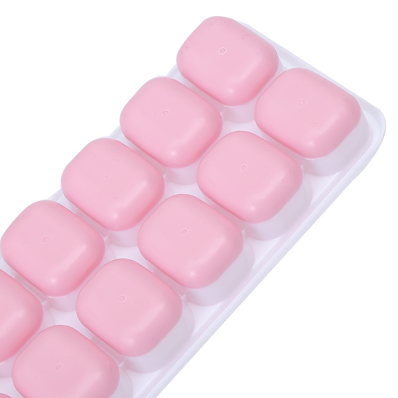 Khuôn silicone TAILI làm đá viên 14 ô hình vuông có nắp đậy